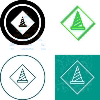 Under Construction Icon Design vector