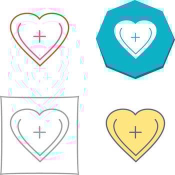 Unique Favorite Icon Design vector