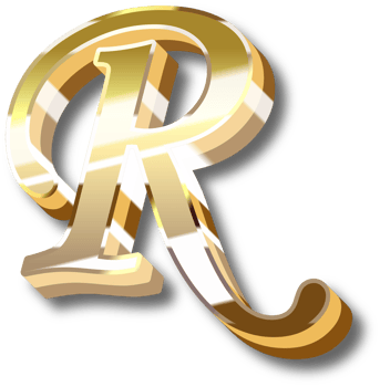 Gold Alphabet Letter and Number png