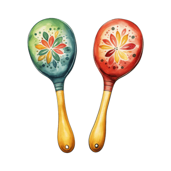 Maracas for Authentic Latin American Rhythms png