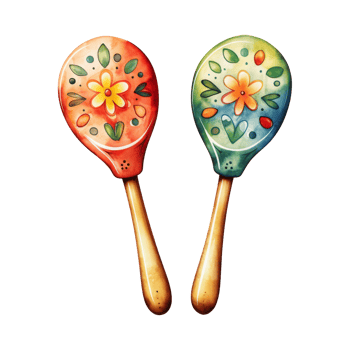 Maracas for Authentic Latin American Rhythms png