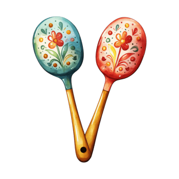 Maracas for Authentic Latin American Rhythms png