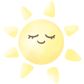 Sun - Sunshine with rays png