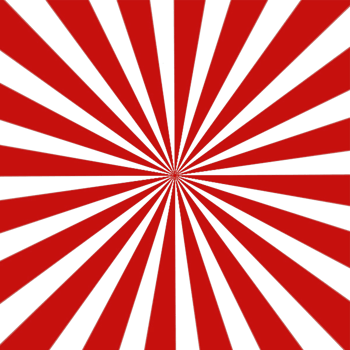 Sun rays,red color beam burst isolated.Pop art style.use for app, postcards, packaging,web,logo png