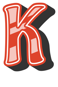 Playful Cartoon Alphabet Letter and Number png