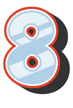 Playful Cartoon Alphabet Letter and Number png