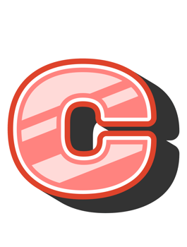 Playful Cartoon Alphabet Letter and Number png