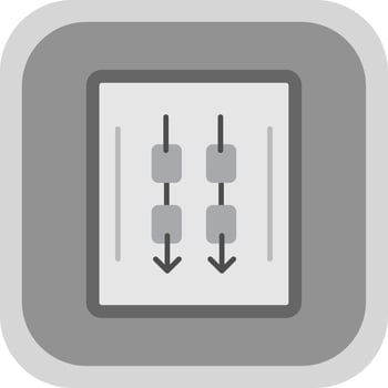 Sling Here Flat round corner Icon Design vector