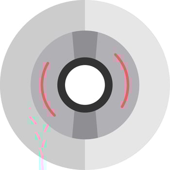 Cd Flat Scale Icon Design vector