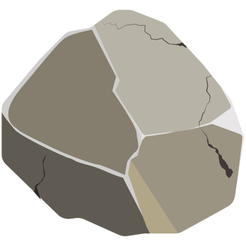 Rough gray stone blocks. Rock platforms, pedestals for bath decor or summer sea beach. png