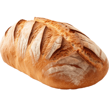 bread homemade isolated on transparent background png