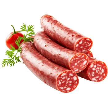 sausage isolated on transparent background png