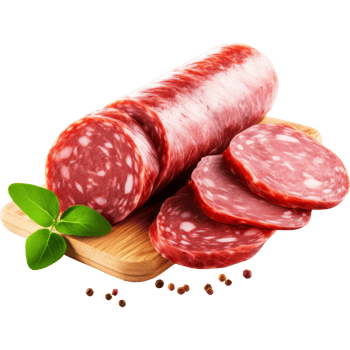 sausage isolated on transparent background png