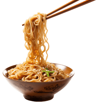 noodles isolated on transparent background png