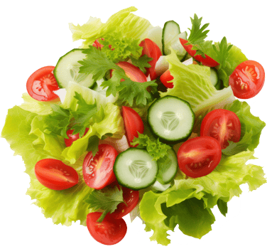 salad isolated on transparent background png