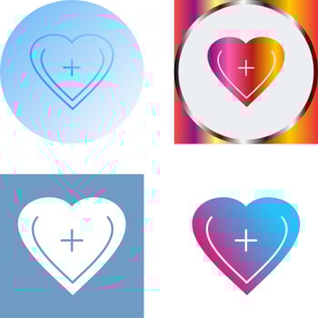 Unique Favorite Icon Design vector