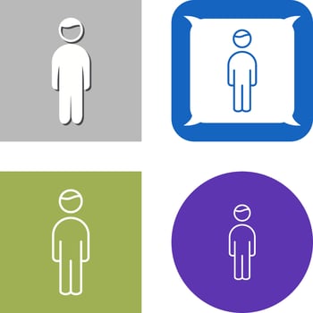 Tourist Icon Design vector