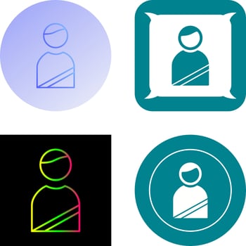 Member Icon Design vector