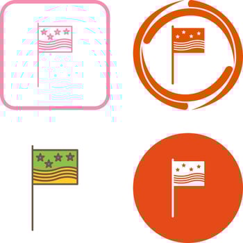 Flags Icon Design vector