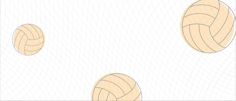 Volleyball abstract background design. Sports concept vector