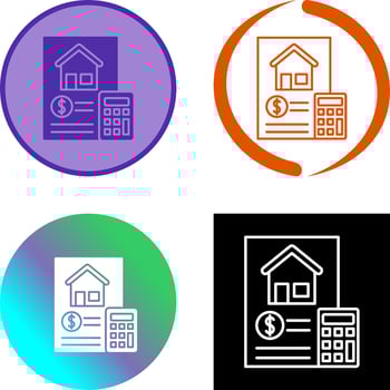 Calculator Icon Design vector