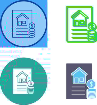 Financial Icon Design vector