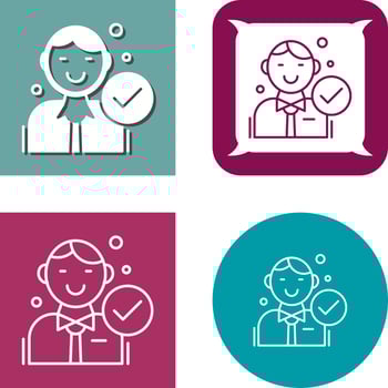 Hire Icon Design vector