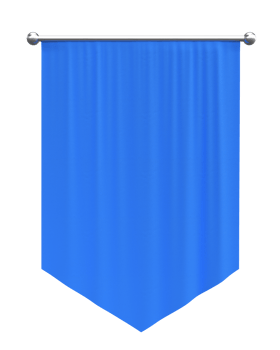 Flag mockup on transparent png