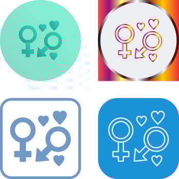 Genders Icon Design vector