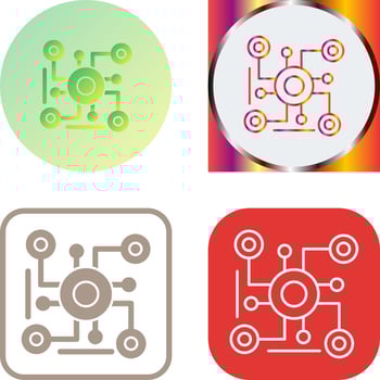 Connection Icon Design vector