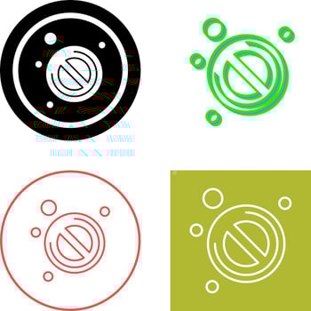 Forbidden Icon Design vector