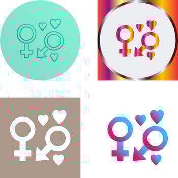 Genders Icon Design vector
