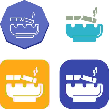 Broken Cigarette Icon Design vector