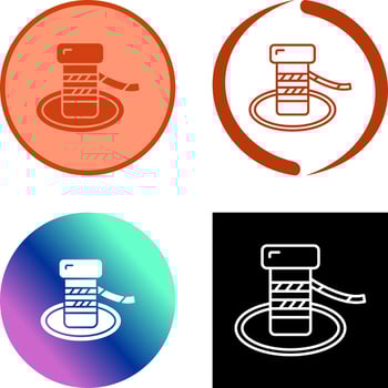 Bollard Icon Design vector