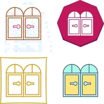 Door Icon Design vector