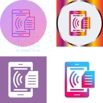Smart Phone Icon Design vector