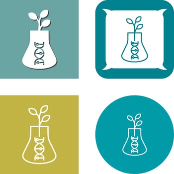 Biology Icon Design vector