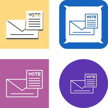 Letter Icon Design vector