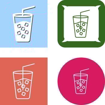 Cold Drink Icon vector