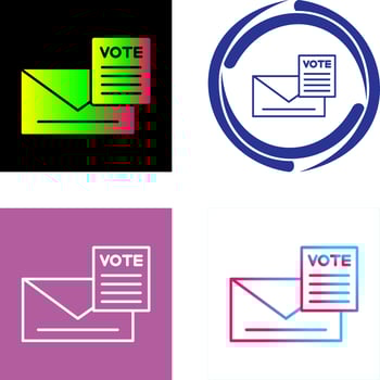Letter Icon Design vector