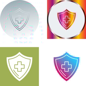 Health Protection Icon Design vector