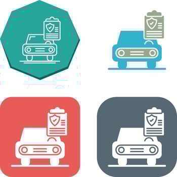 Protection Policy Icon Design vector