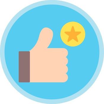 The Best Flat Multi Circle Icon vector