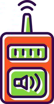 Device filled Design Icon vector