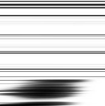 Black and white striped abstract background overlay. Motion effect. Graphic illustration with transparent background. png