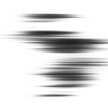 Black and white striped abstract background overlay. Motion effect. Graphic illustration with transparent background. png