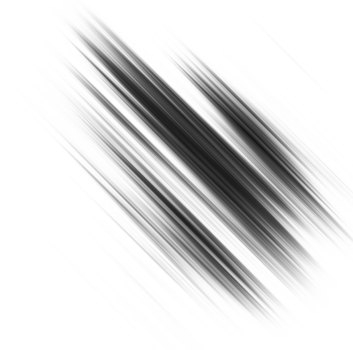 Black and white striped abstract background overlay. Motion effect. Graphic illustration with transparent background. png