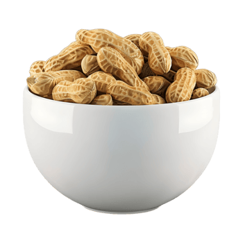Peanuts in a Bowl on Transparent background png