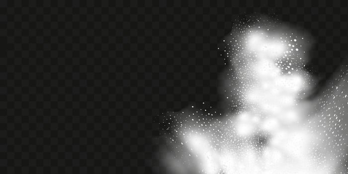 image of a snow storm, dust or clouds. vector