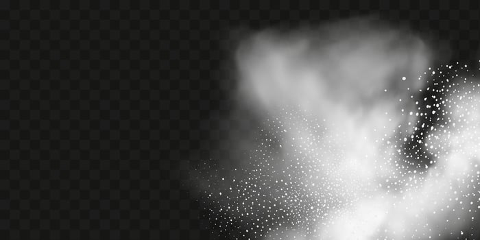 image of a snow storm, dust or clouds. vector
